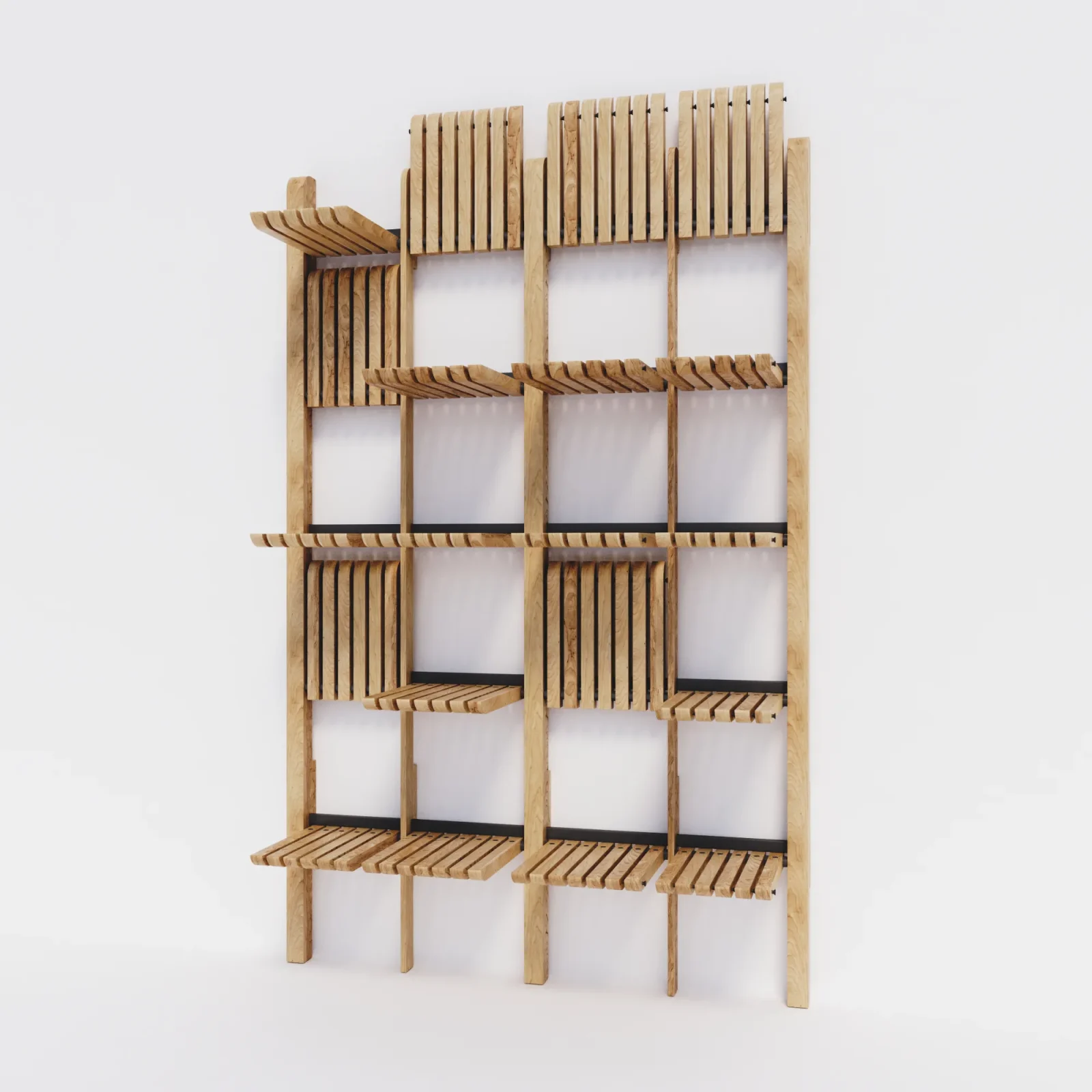 Gate - Modular Shelving System Honey Stained — 22