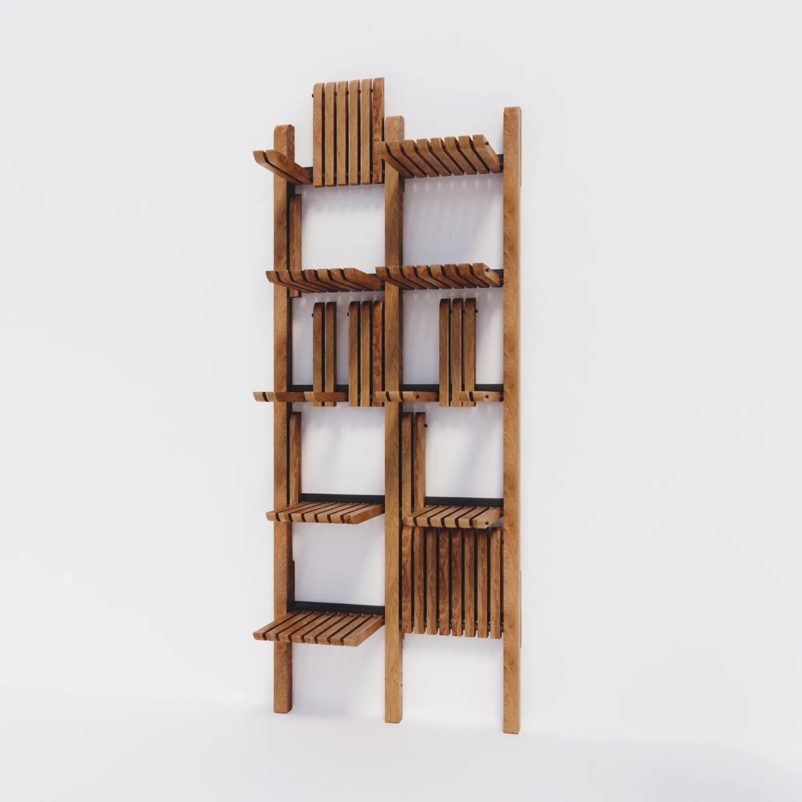 Gate - Modular Shelving System Walnut Stained — 21