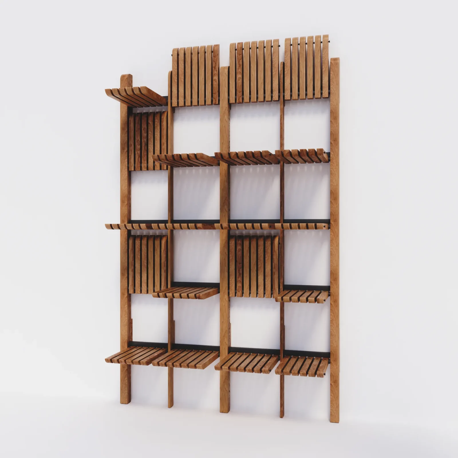 Gate - Modular Shelving System Walnut Stained — 22