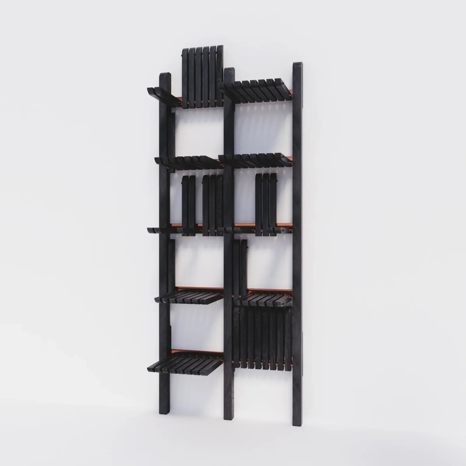 Gate - Modular Shelving System Black Stained — 21