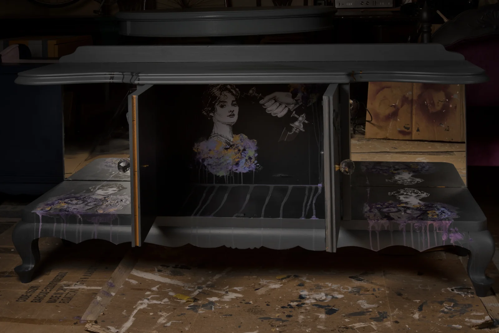 Time - Queen Anne Dressing Table — 2