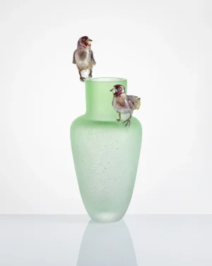 Feather Animals Collection - Unique Birds Vase-objects