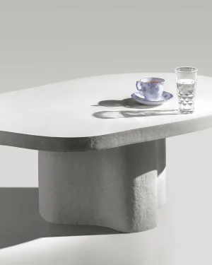 Plinth Low Sculptural Coffee Table