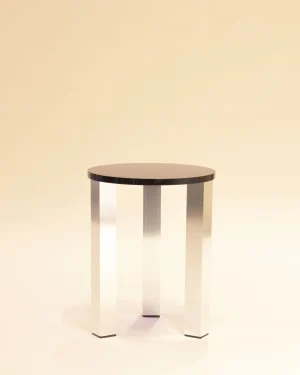 Acrilar - Small Round Acrylic Side Table