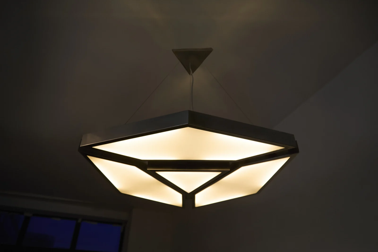 Alban Pendant Lamp In Stainless Steel And Glass — 5