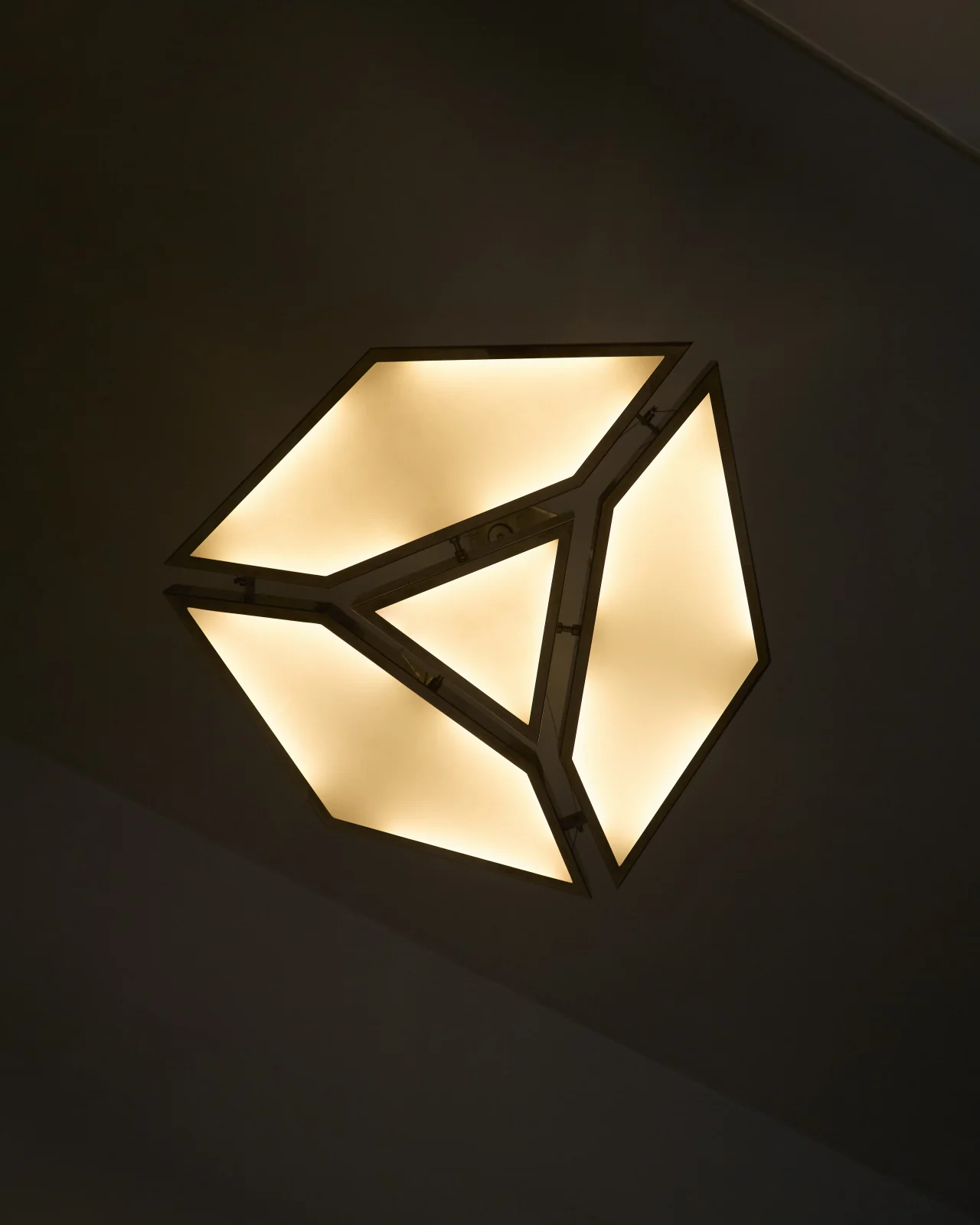 Alban Pendant Lamp In Stainless Steel And Glass — 4