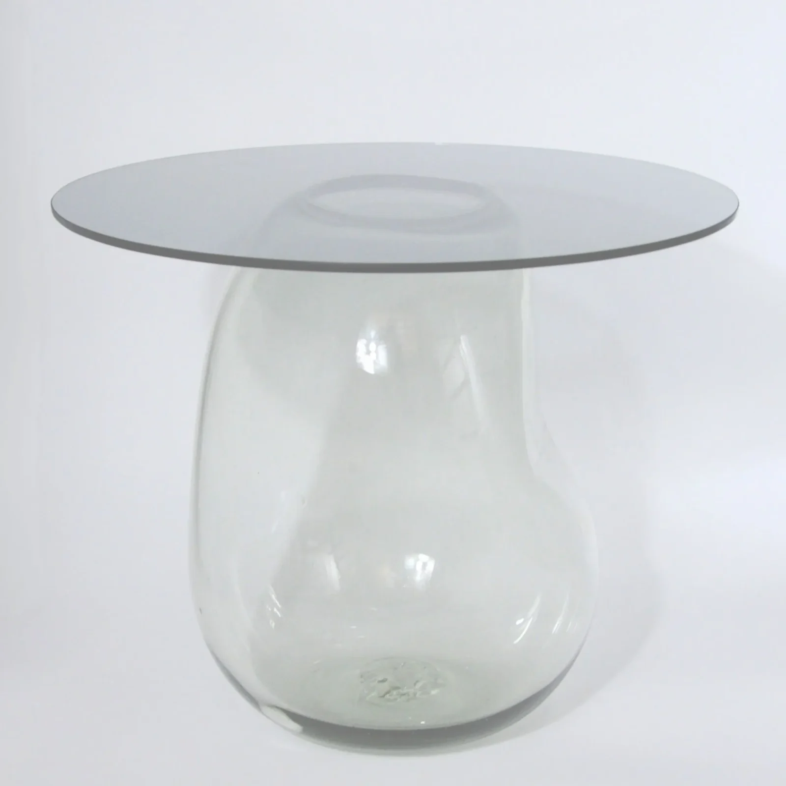 Bubble Side Table In Glass Or Tempered Glass — 5