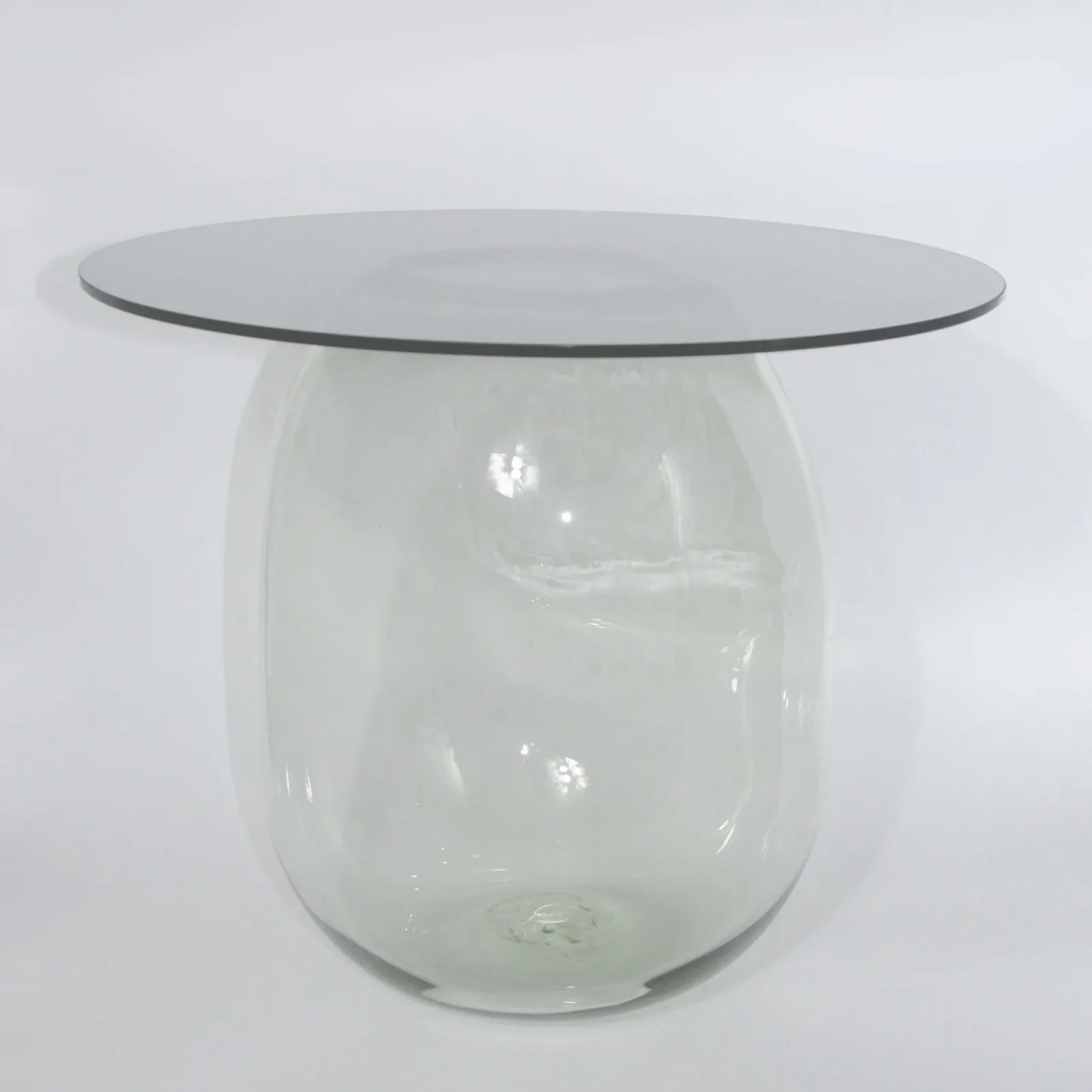 Bubble Side Table In Glass Or Tempered Glass — 4