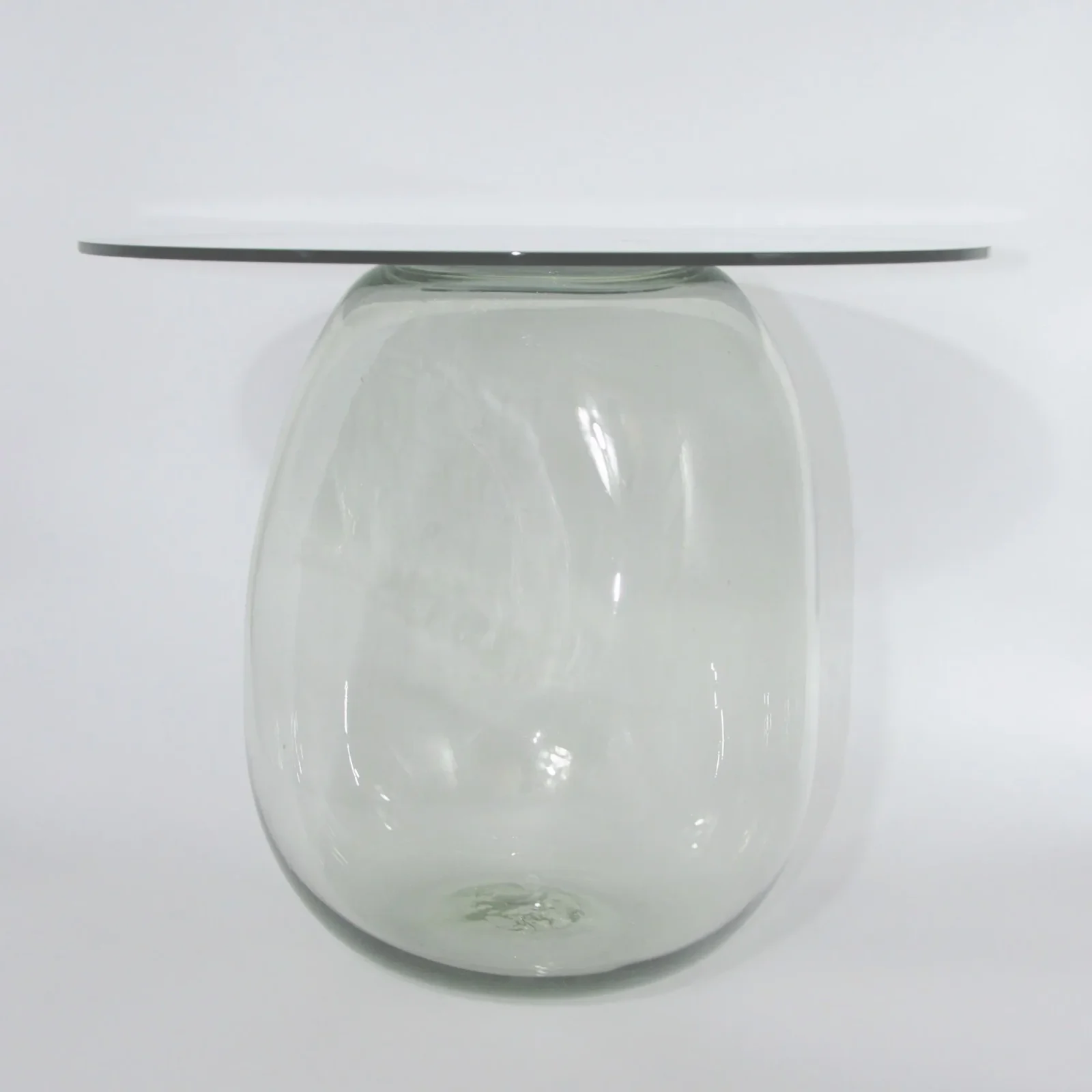 Bubble Side Table In Glass Or Tempered Glass — 3
