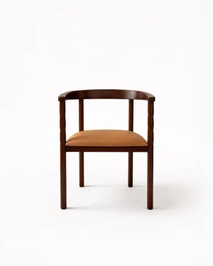 Twist Hand Carved Dining Chair