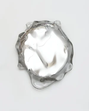Persona Mirror Sculpture - Silver