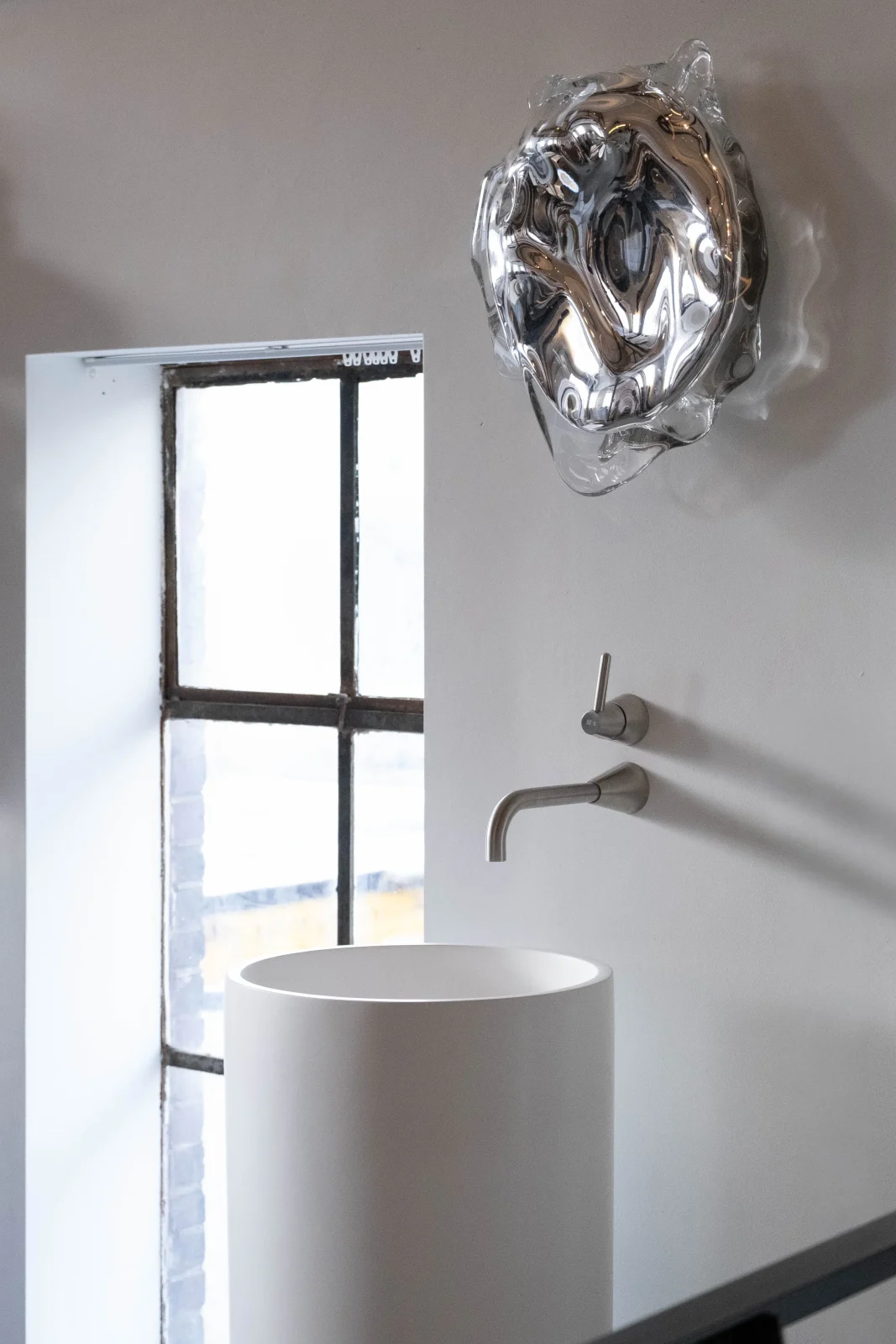 Persona Mirror Sculpture - Silver — 4