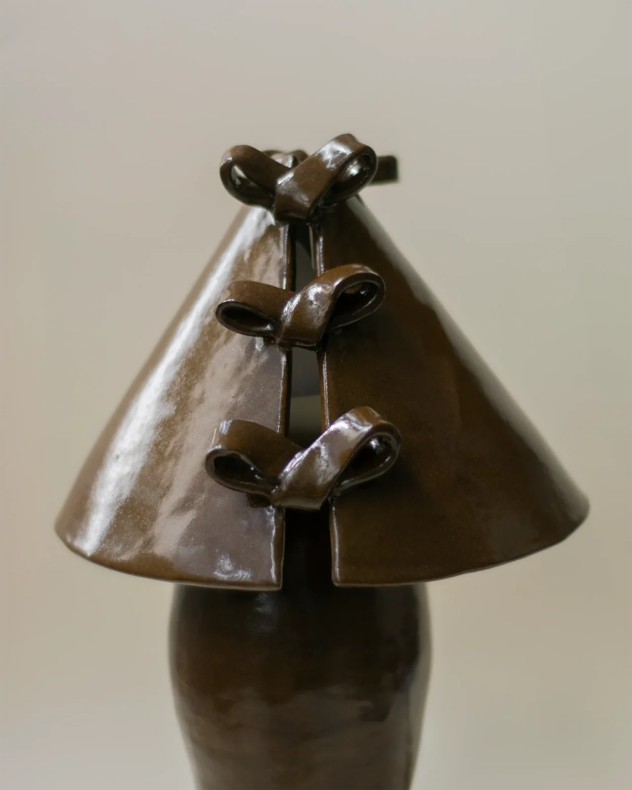 La Bergère Table Lamp In Glazed Ceramic — 5
