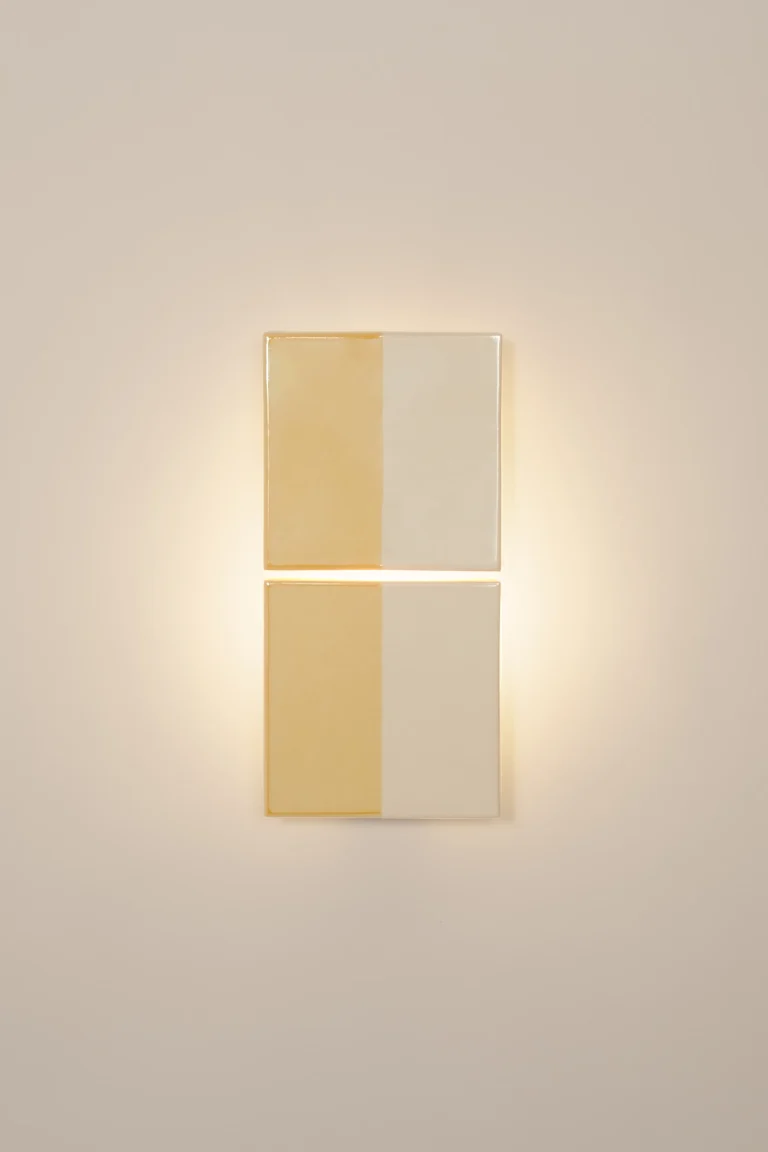 Tiles Line European Wall Sconce in Ceramic and Metal — 10