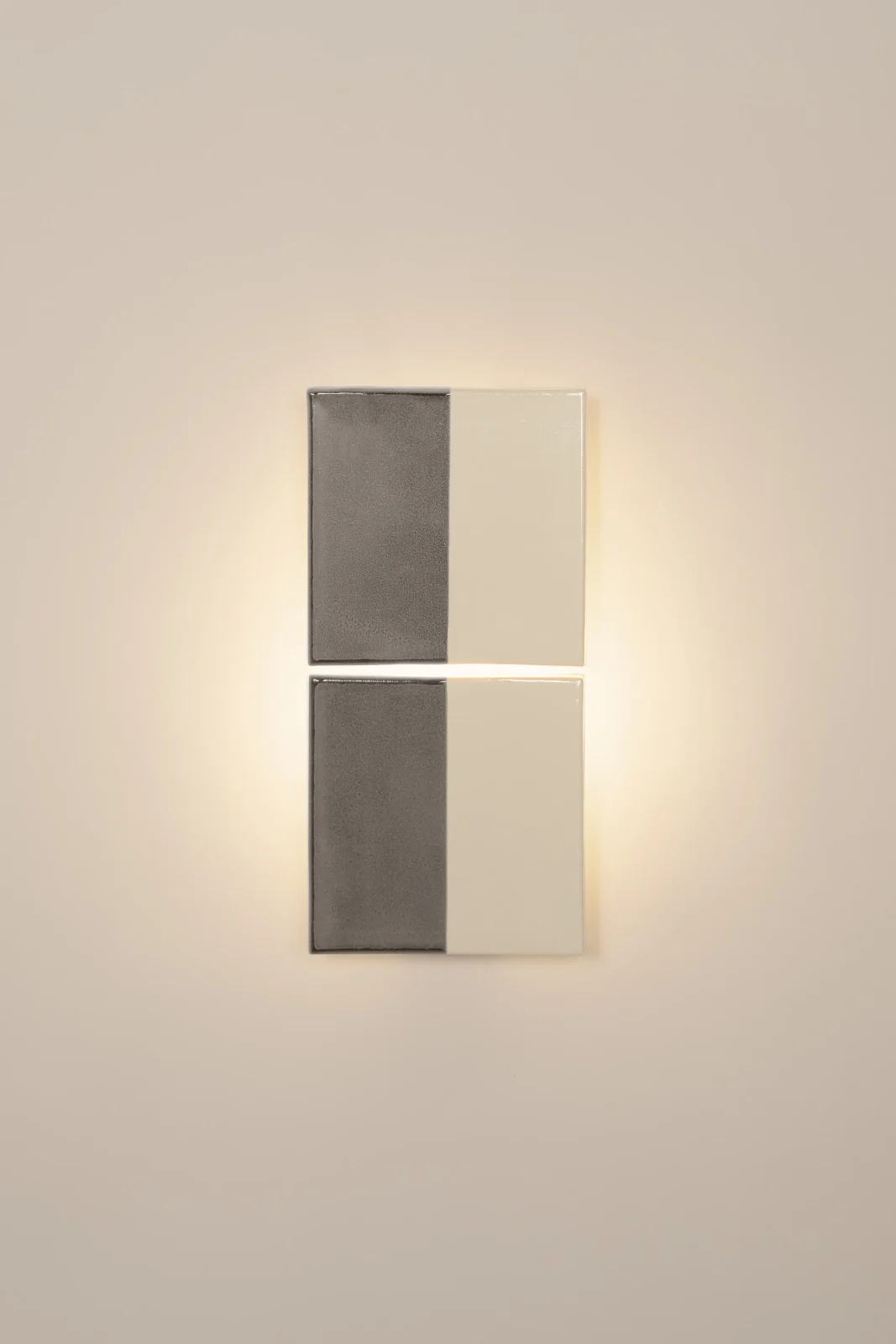 Tiles Line European Wall Sconce in Ceramic and Metal — 7