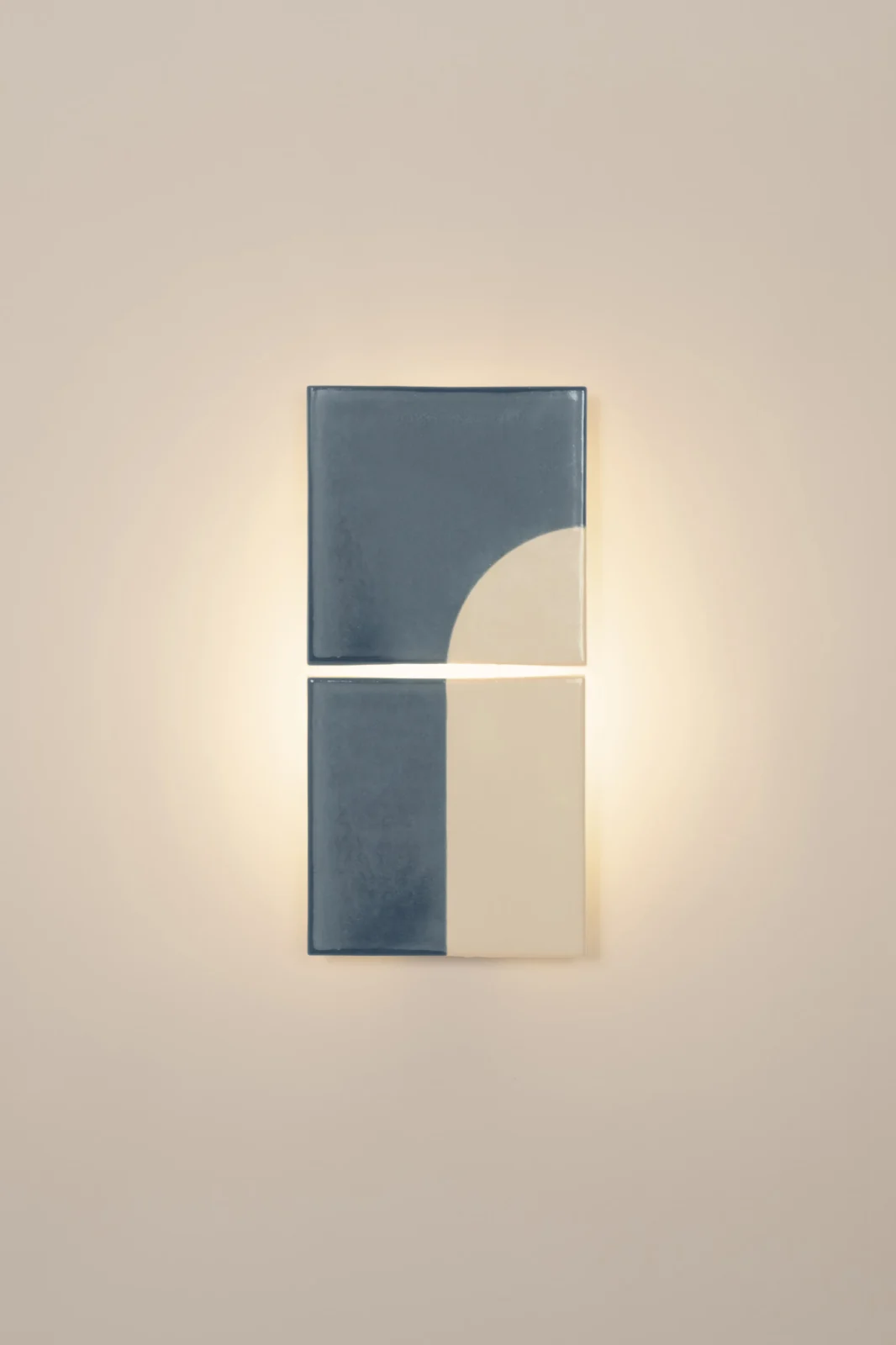 Tiles Door European Wall Sconce in Ceramic and Metal — 17