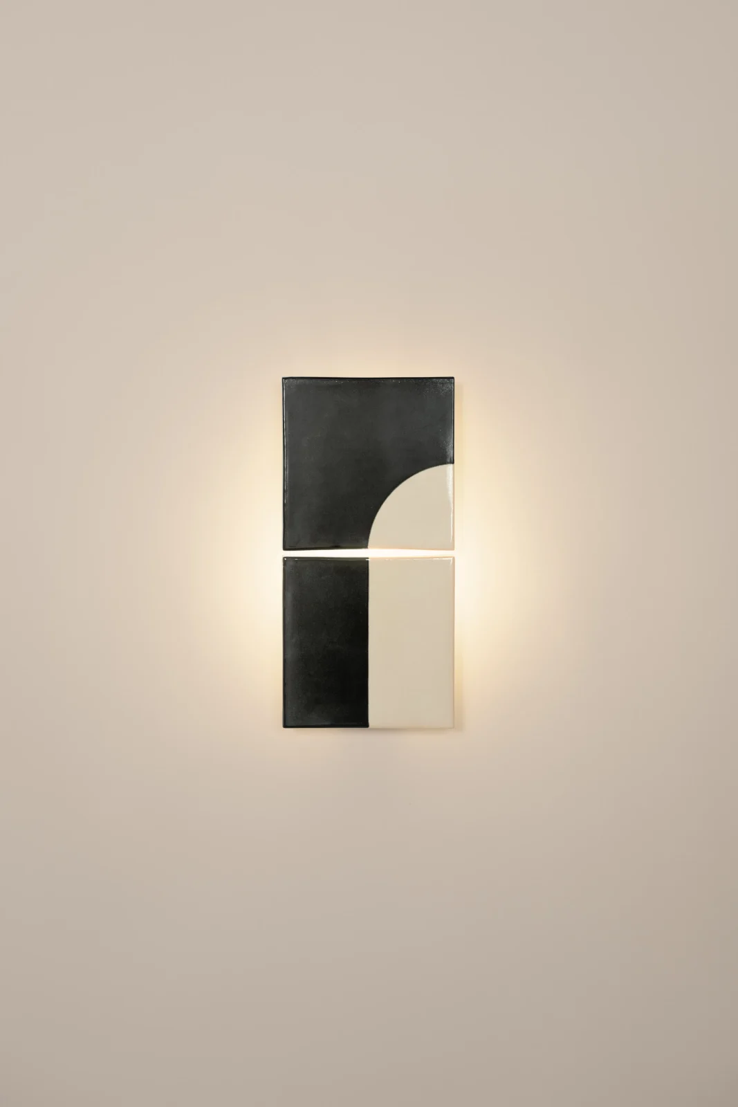 Tiles Door European Wall Sconce in Ceramic and Metal — 11