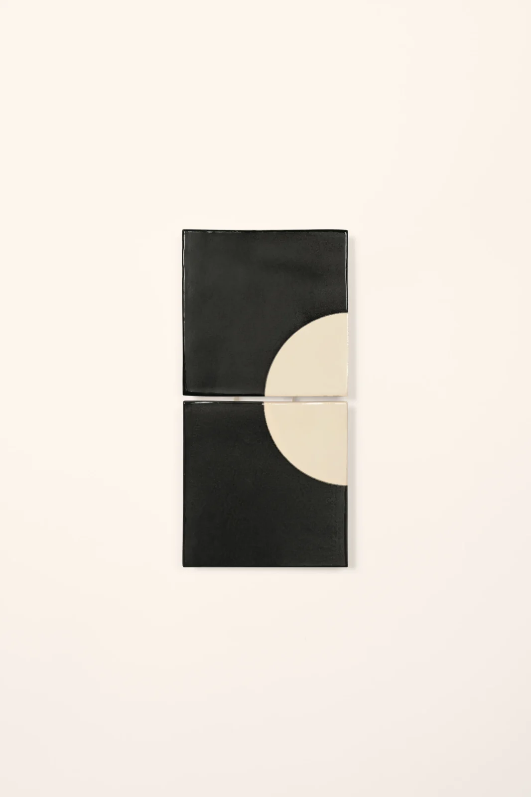Tiles Moon European Wall Sconce in Ceramic and Metal — 12