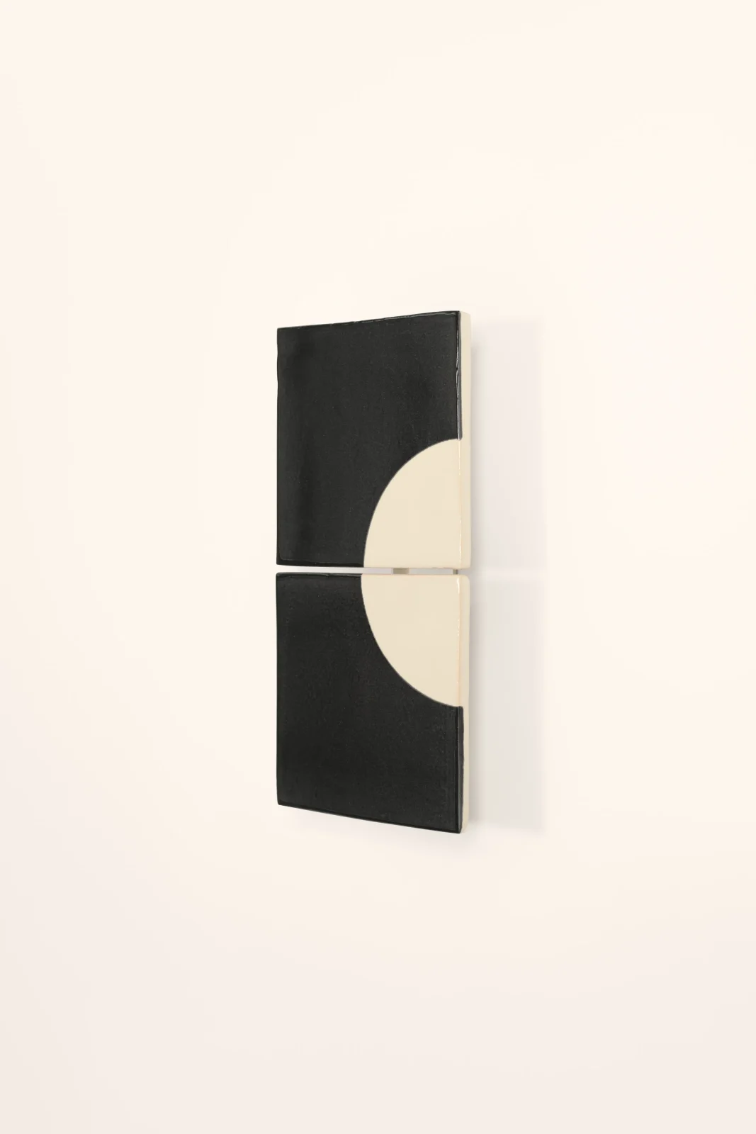 Tiles Moon European Wall Sconce in Ceramic and Metal — 13