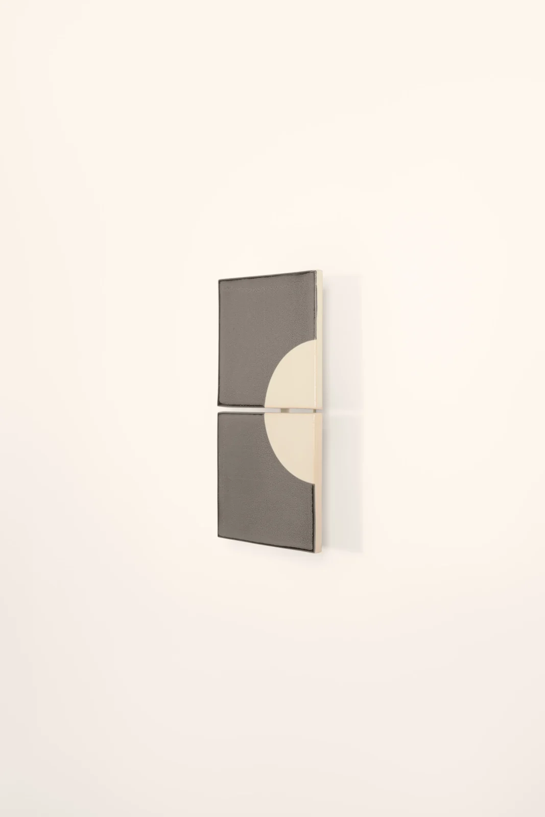 Tiles Moon European Wall Sconce in Ceramic and Metal — 4
