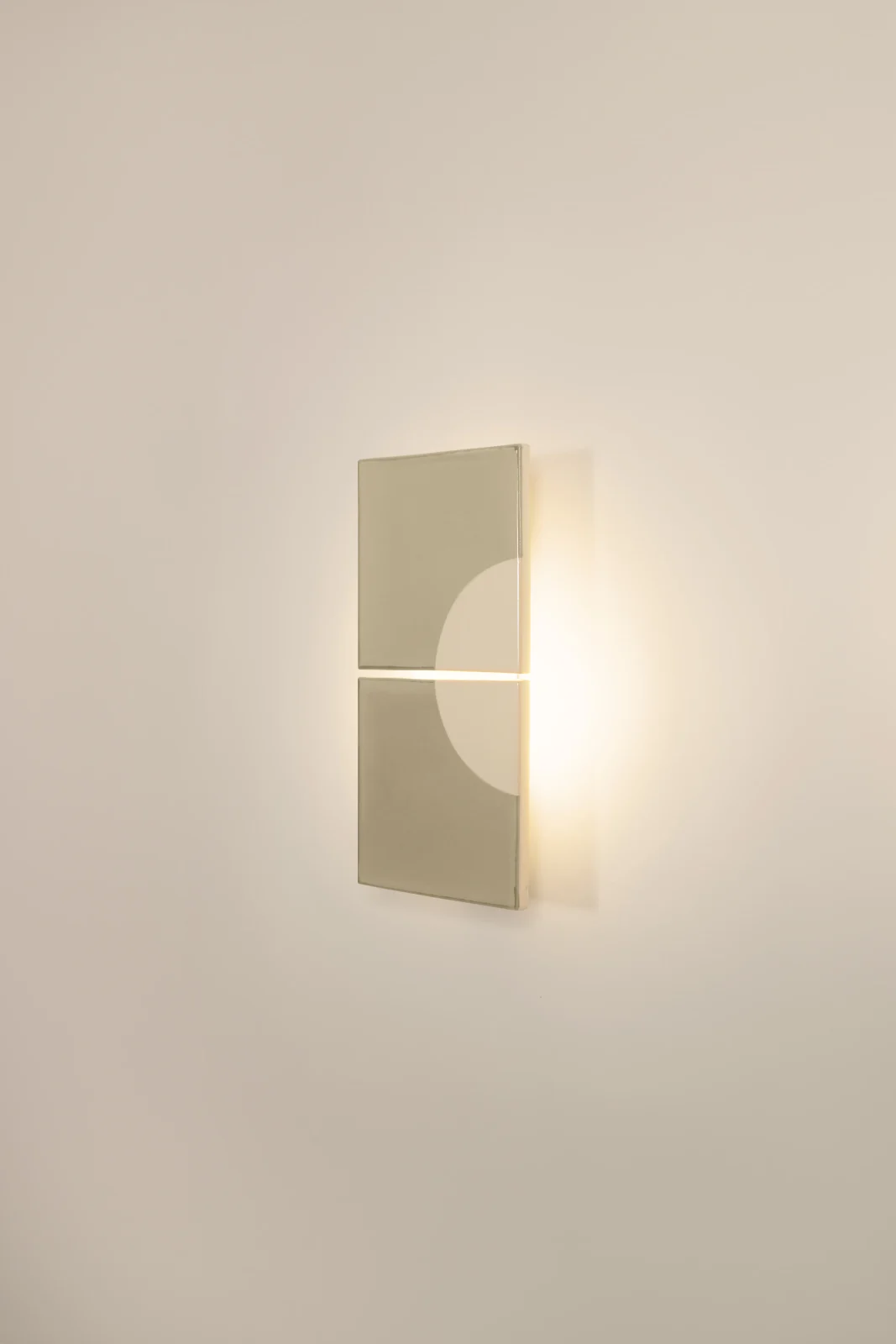 Tiles Moon European Wall Sconce in Ceramic and Metal — 11