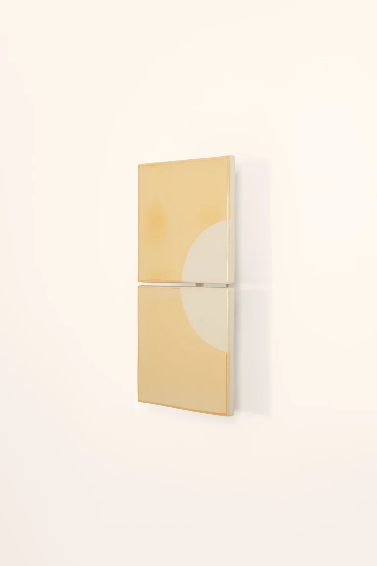 Tiles Moon European Wall Sconce in Ceramic and Metal — 16
