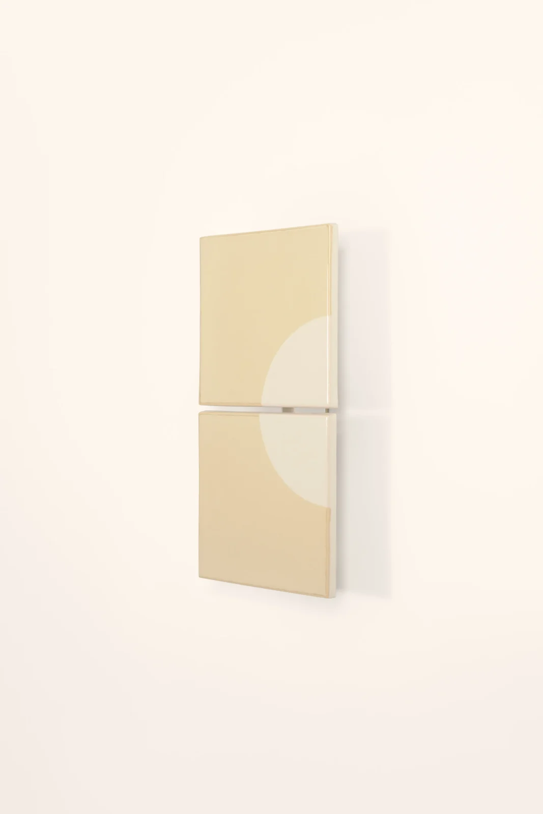 Tiles Moon European Wall Sconce in Ceramic and Metal — 3