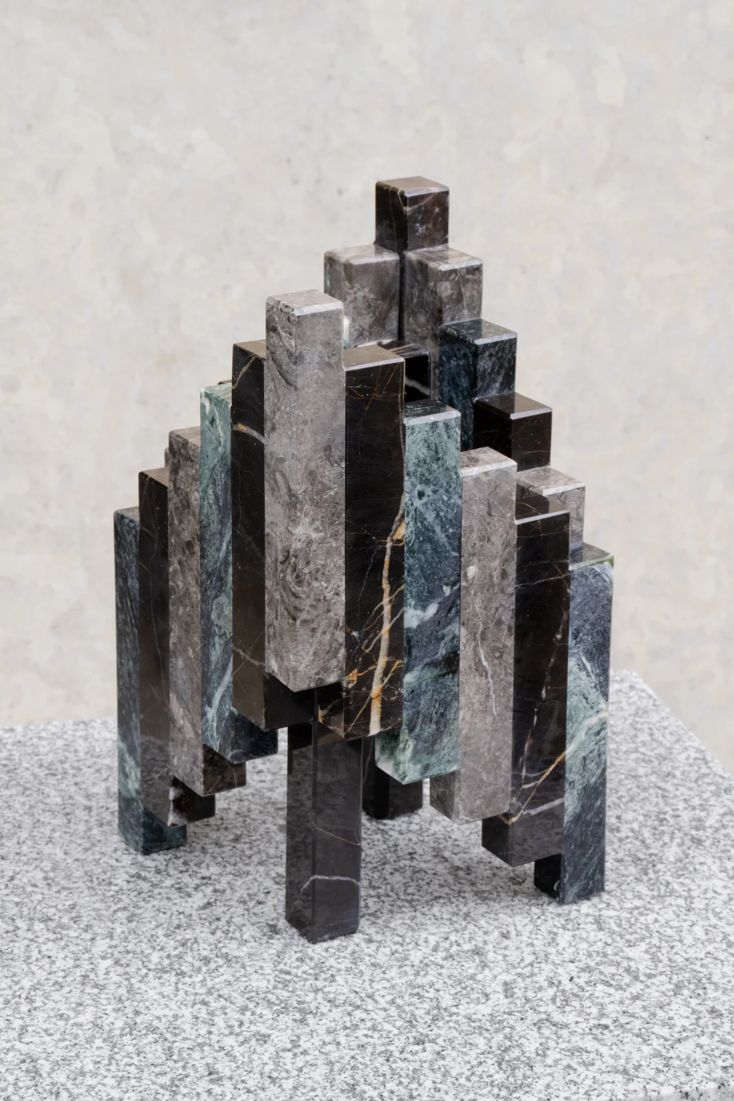Strata - Flower Vase Staggered Green — 4