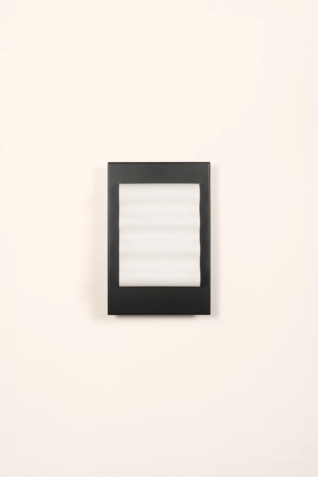 Frame S European Wall Sconce in Paper and Steel — 14