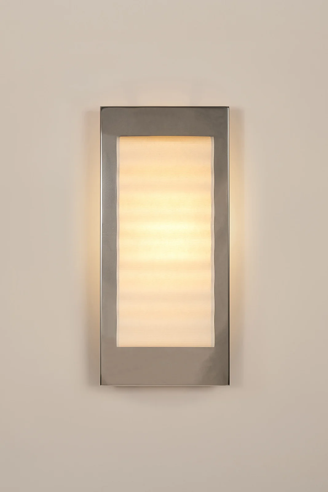 Frame L European Wall Sconce in Paper and Steel — 4