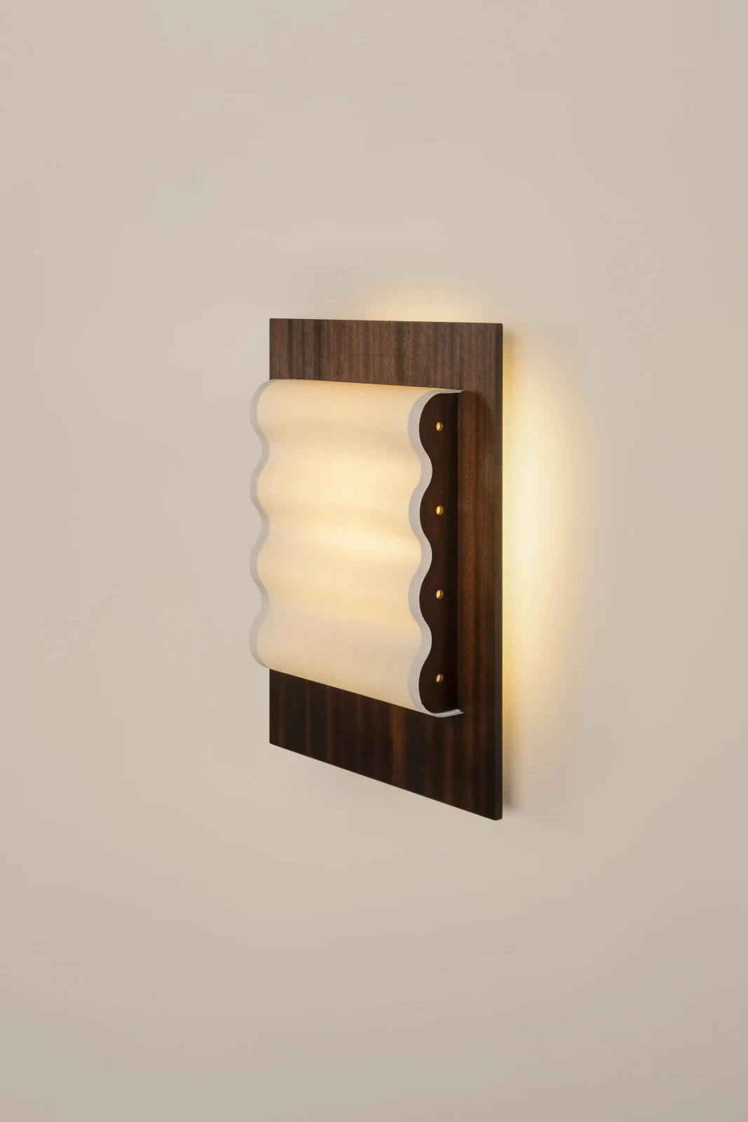 Frame M European Wall Sconce in Paper and Steel — 12