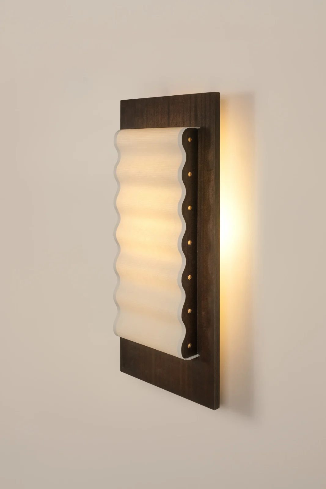 Frame L European Wall Sconce in Paper and Steel — 18