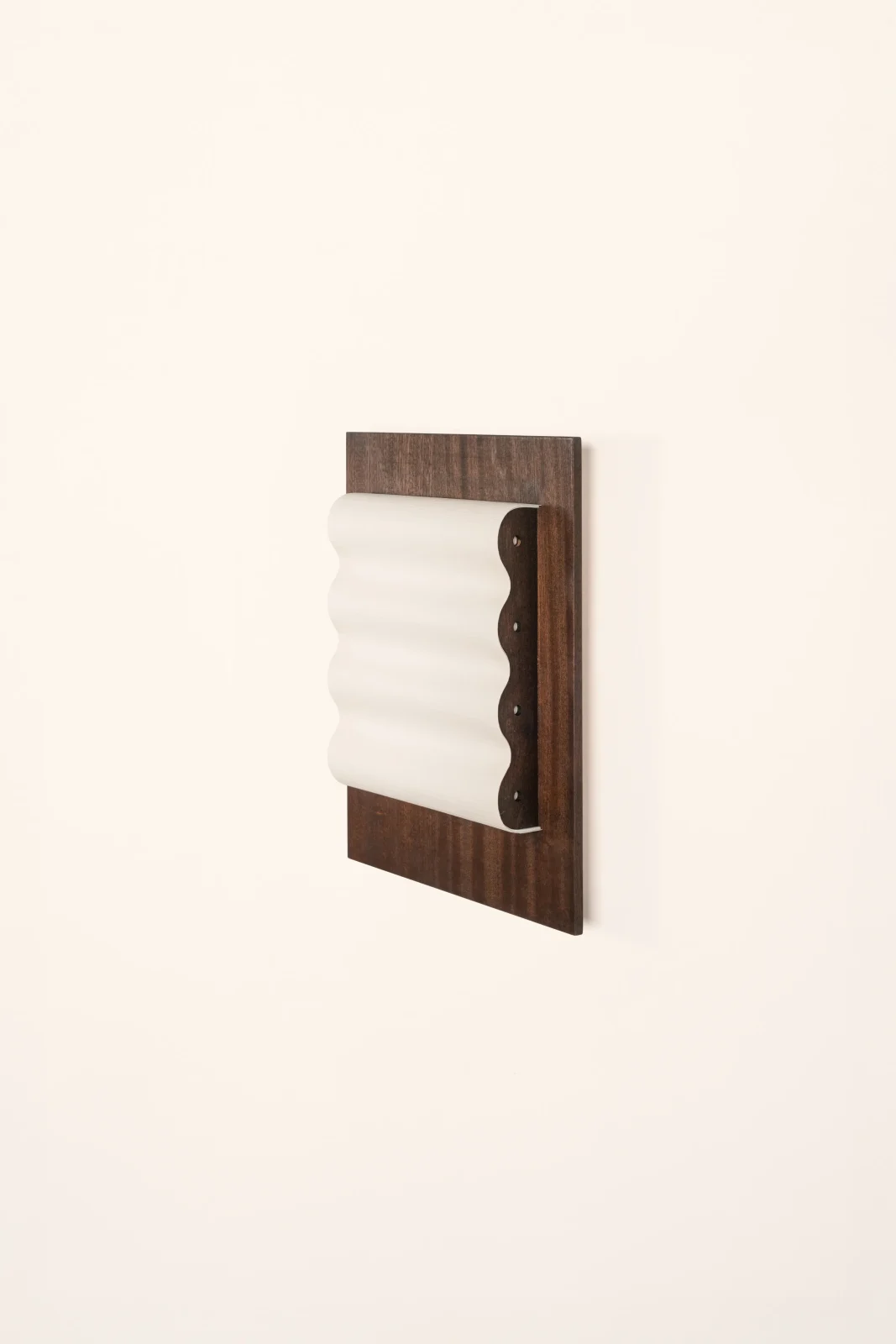 Frame S European Wall Sconce in Paper and Steel — 6