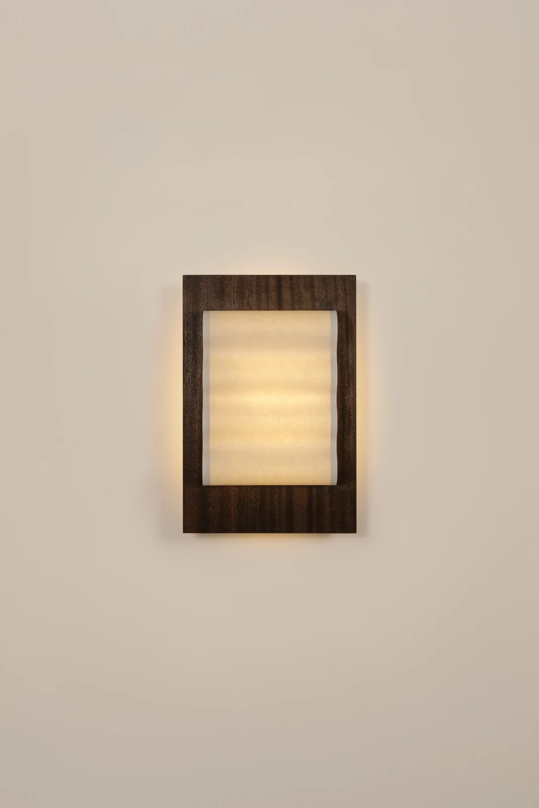 Frame S European Wall Sconce in Paper and Steel — 7