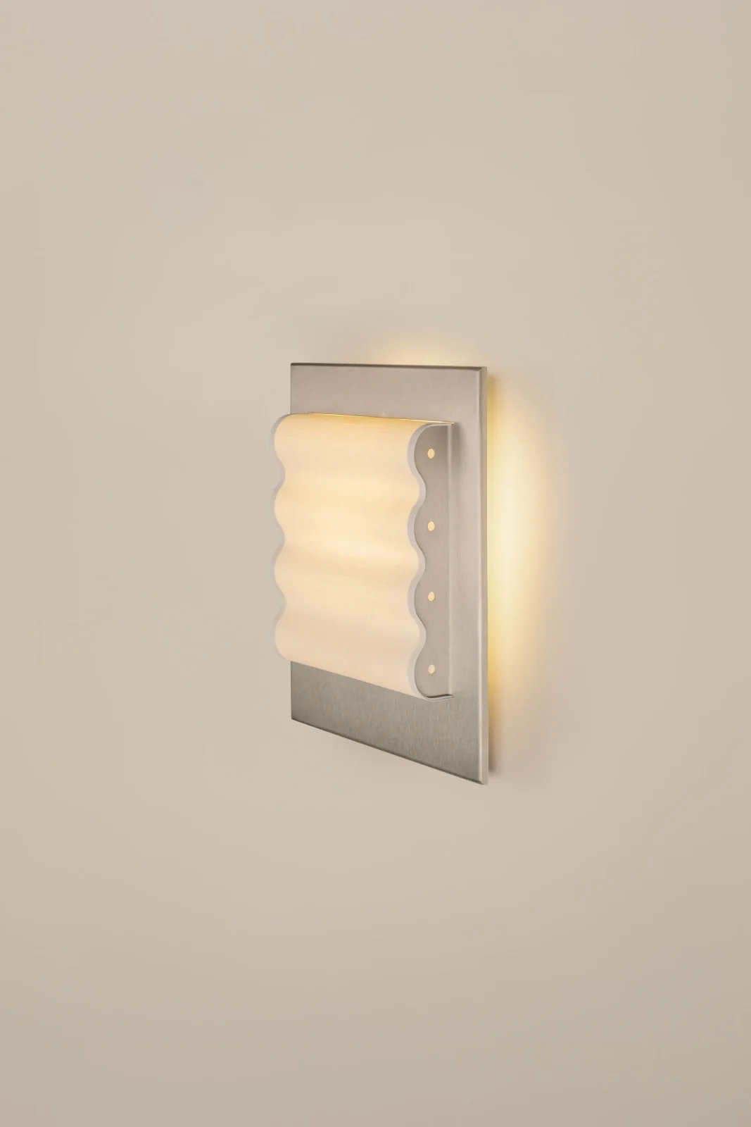 Frame S European Wall Sconce in Paper and Steel — 5