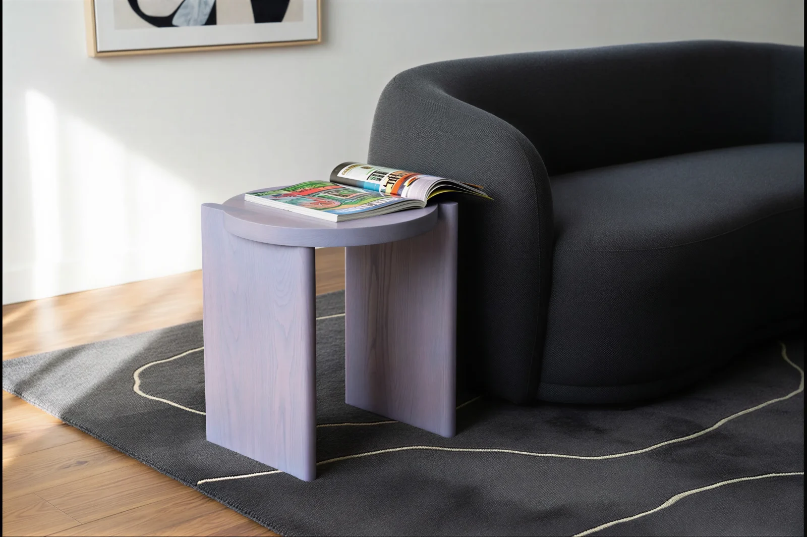Shift Stool - Ash - Light Purple — 11