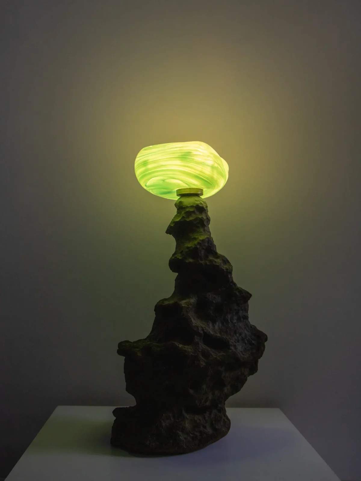 Abyss No. 31 Table Lamp in Stoneware and Glass — 6