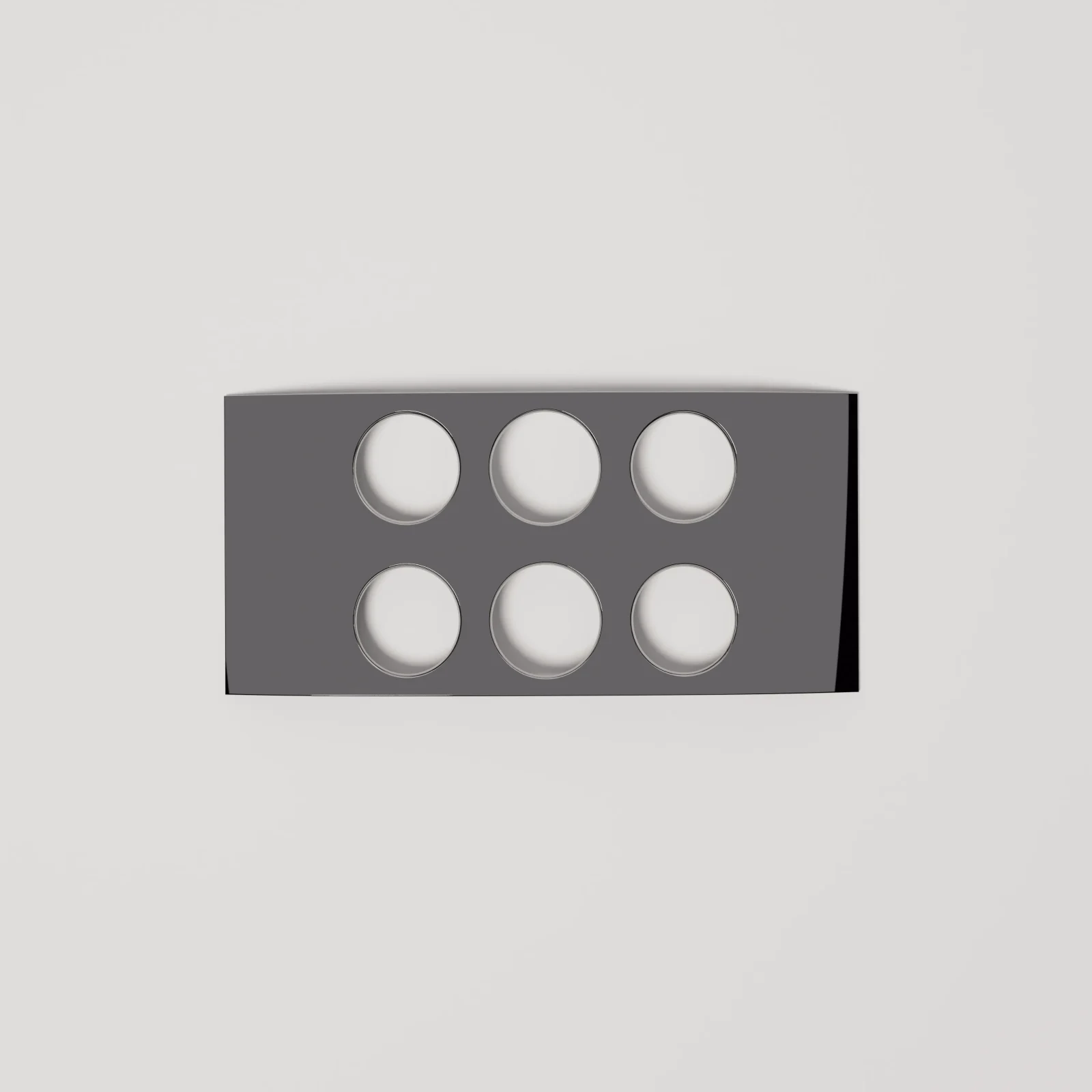 "ovo" Egg Rack | Stainless Steel — 4