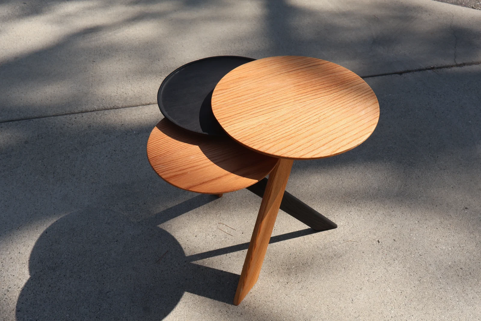 Interlace – Solid Wood Side Table — 4