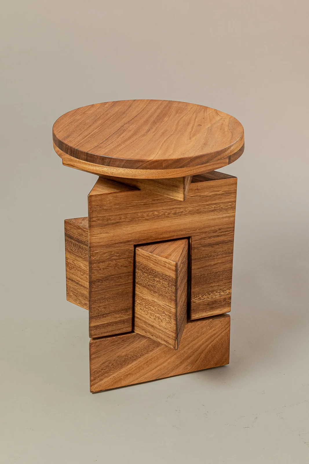 Aster – Parota Wood Side Table