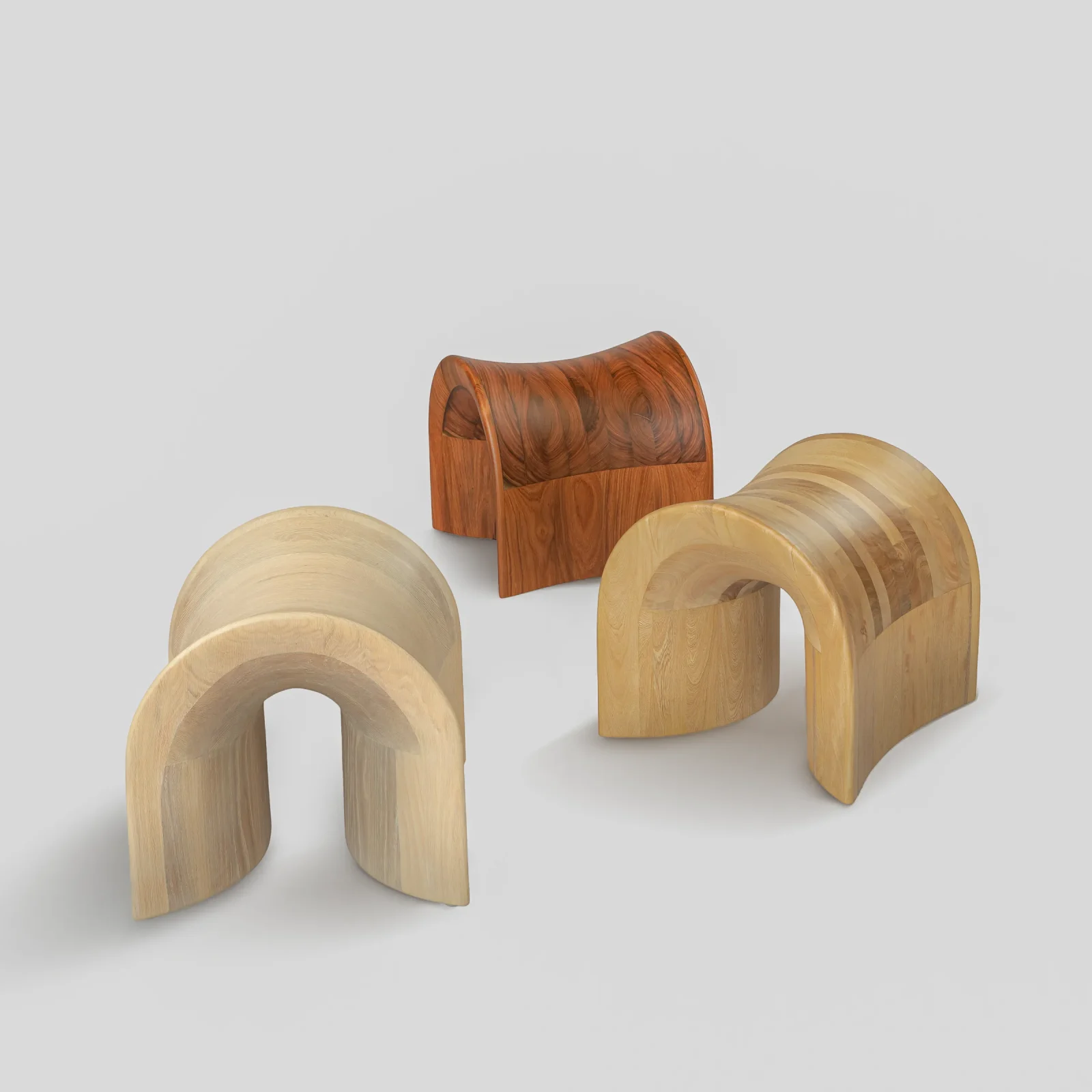 Toro - Modern Minimalist Wooden Stool — 11