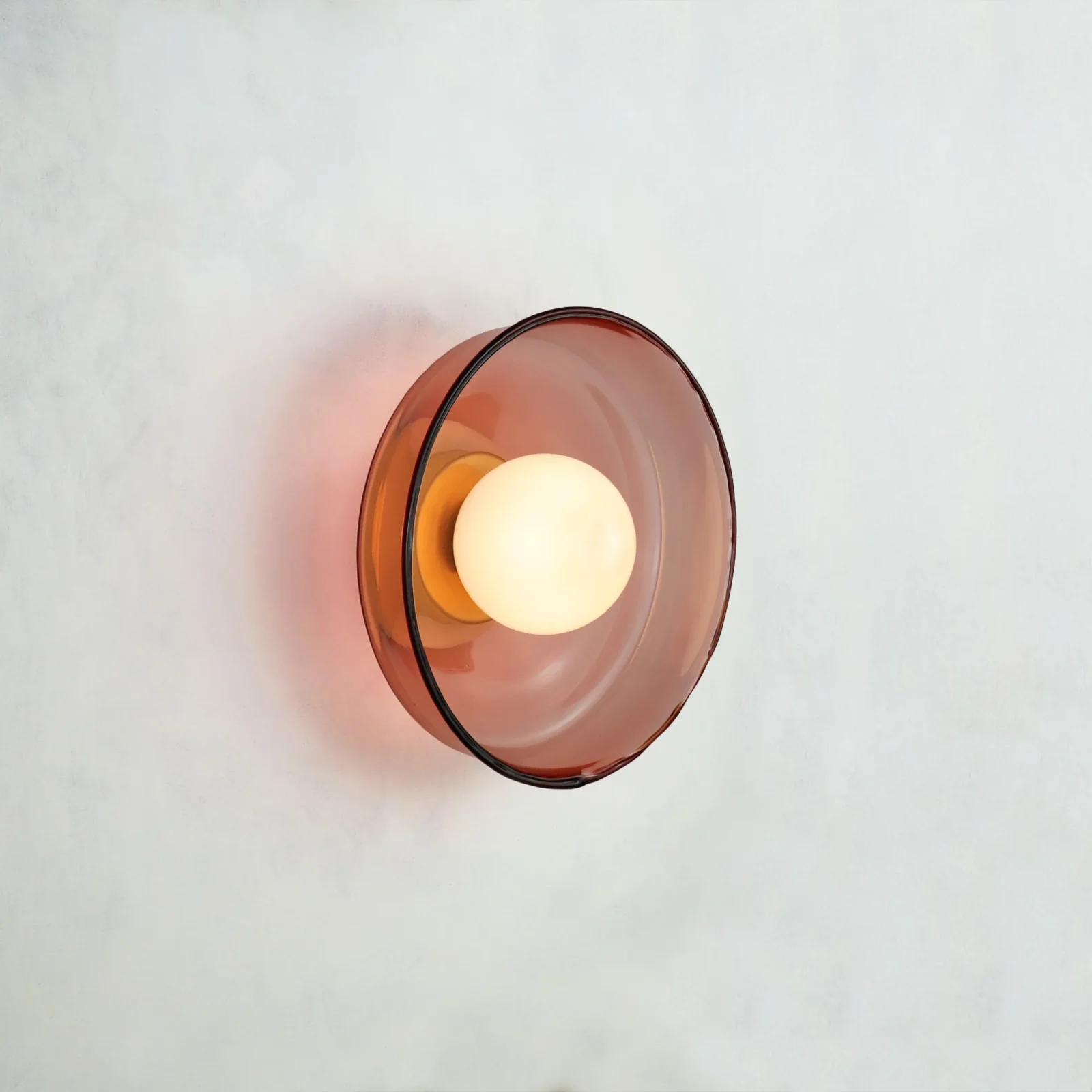 Blown Glass Wall Lamp - Large — 10