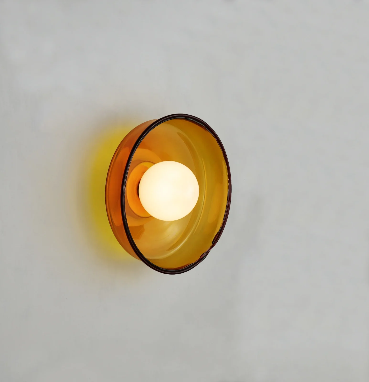 Blown Glass Wall Lamp - Large — 8