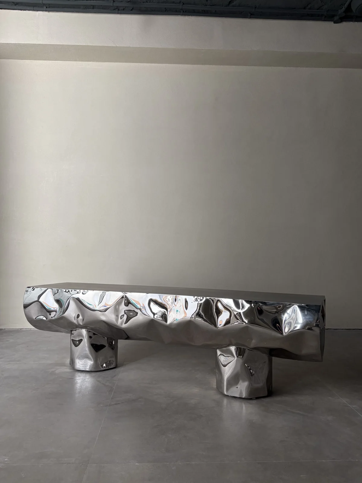 Tronco Bench - Stainless Steel Bench — 12