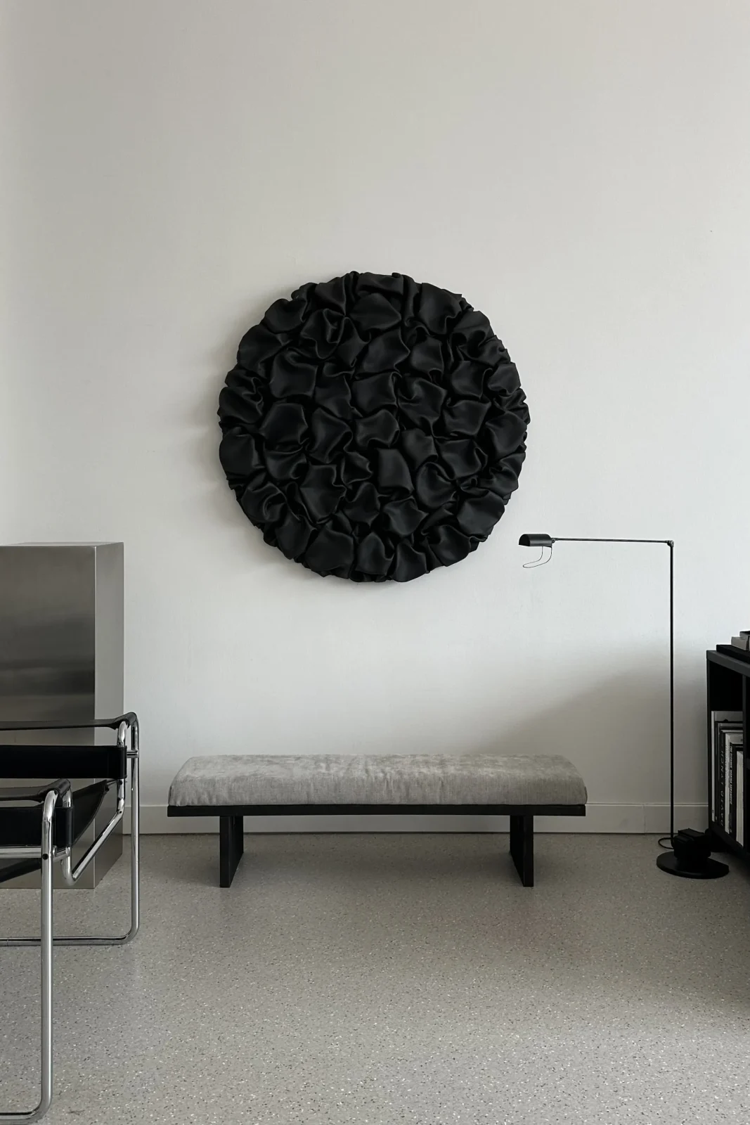Escapism - Black Round Wall Art (142) — 2
