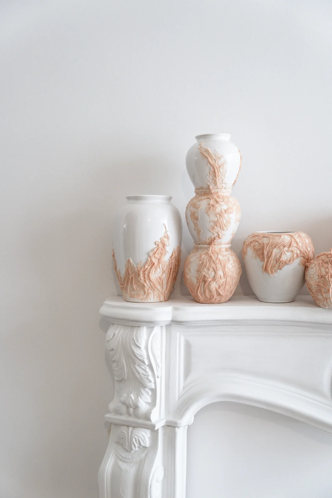 Wrinkled - Triple Vase — 8