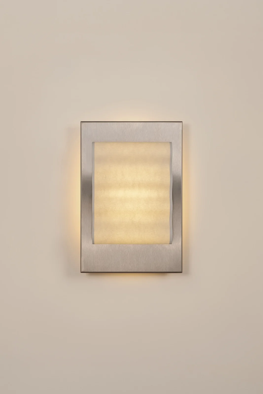 Frame M European Wall Sconce in Paper and Steel — 13