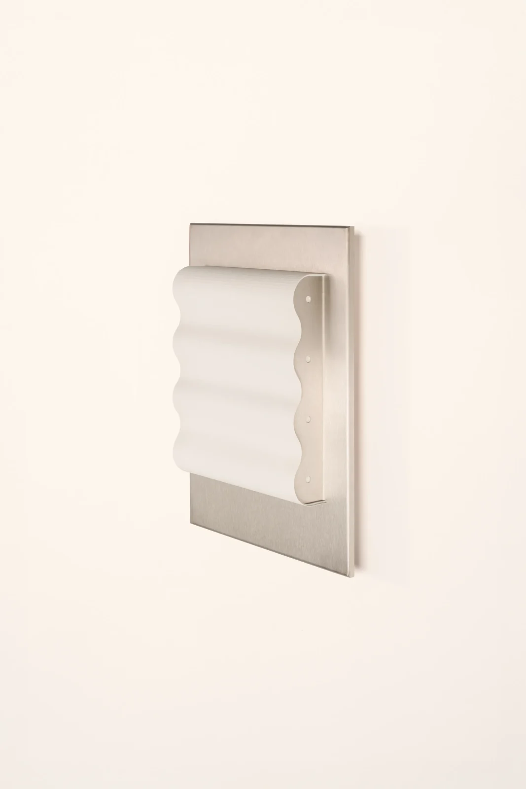 Frame M European Wall Sconce in Paper and Steel — 10
