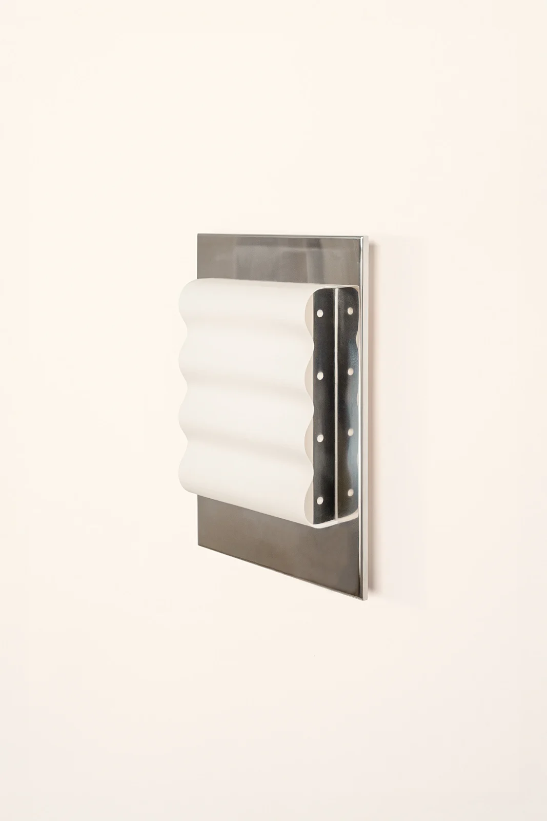 Frame M European Wall Sconce in Paper and Steel — 7