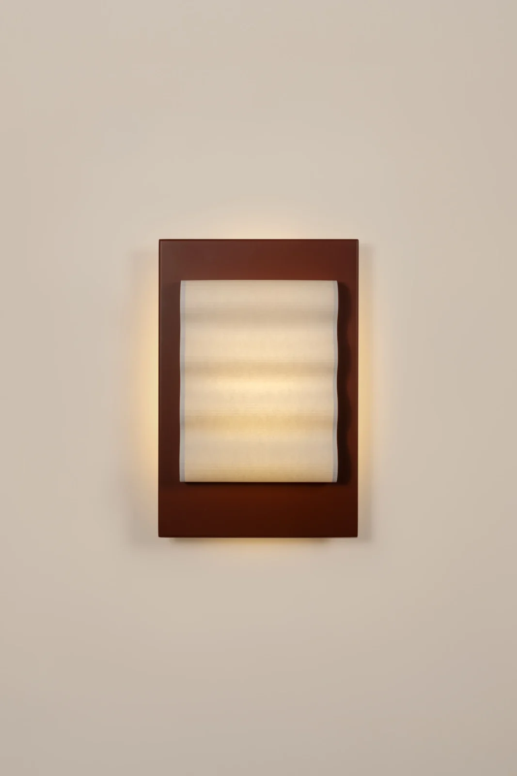 Frame M European Wall Sconce in Paper and Steel — 14